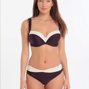 Panache NEW Portofino Swim Bikini Size Small Bottom Top Size 32DD NWOT
